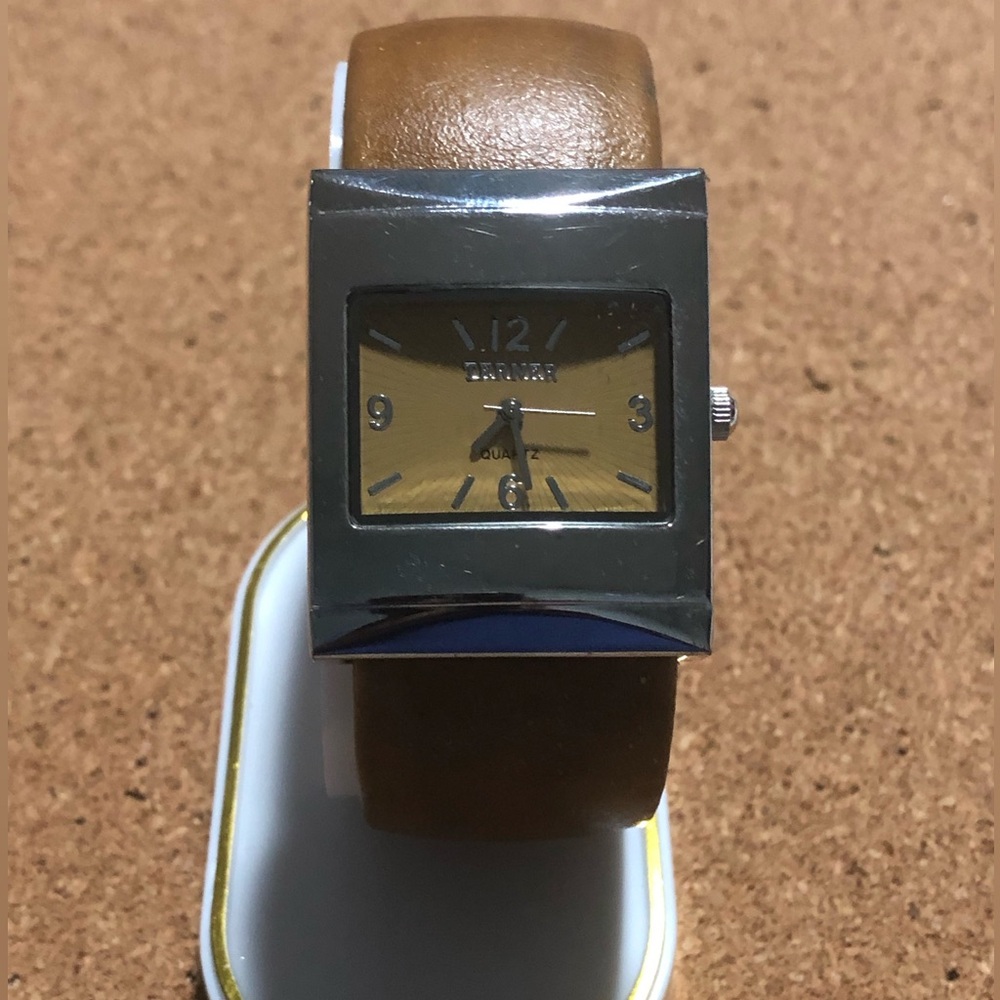 3/$20 Terner women’s brown cuff watch